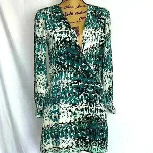 Parker Lila Long Sleeve Open Back Dress